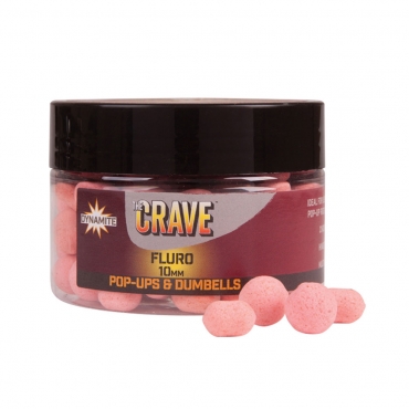 Dynamite Baits  Fluro 10mm Pop-Ups The Crave